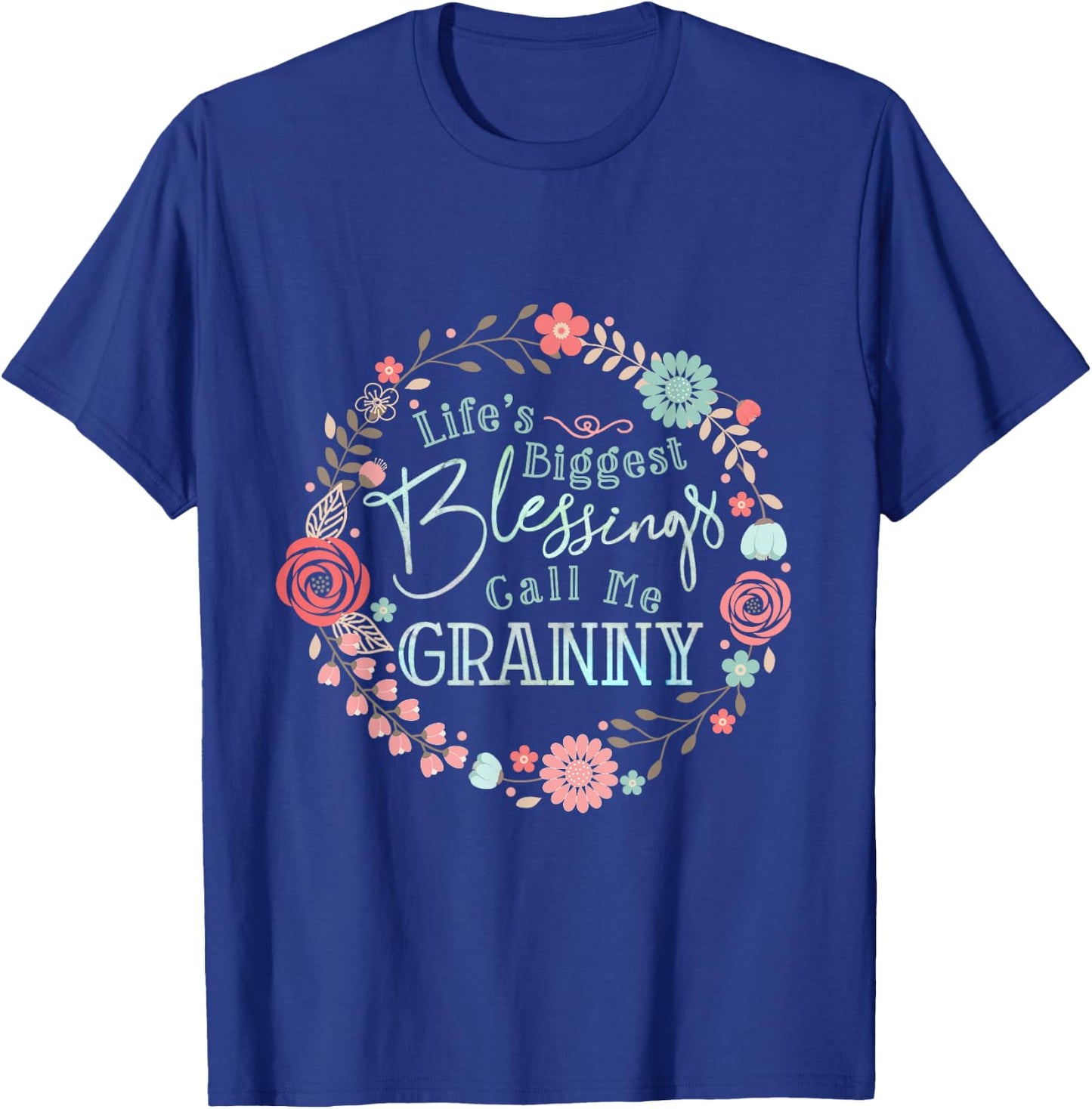 Cute Granny Grandmother Shirt Granny T-Shirt - T-Shirt | Royal