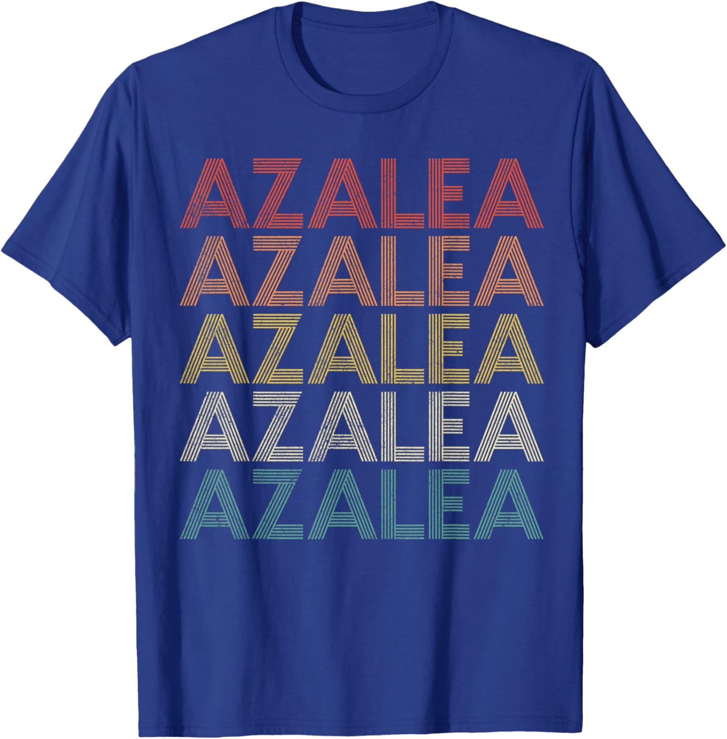 Azalea Retro Vintage T-Shirt - T-Shirt | Royal