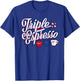 Triple Espresso Triple Espresso America USA Flag T-Shirt - T-Shirt | Royal