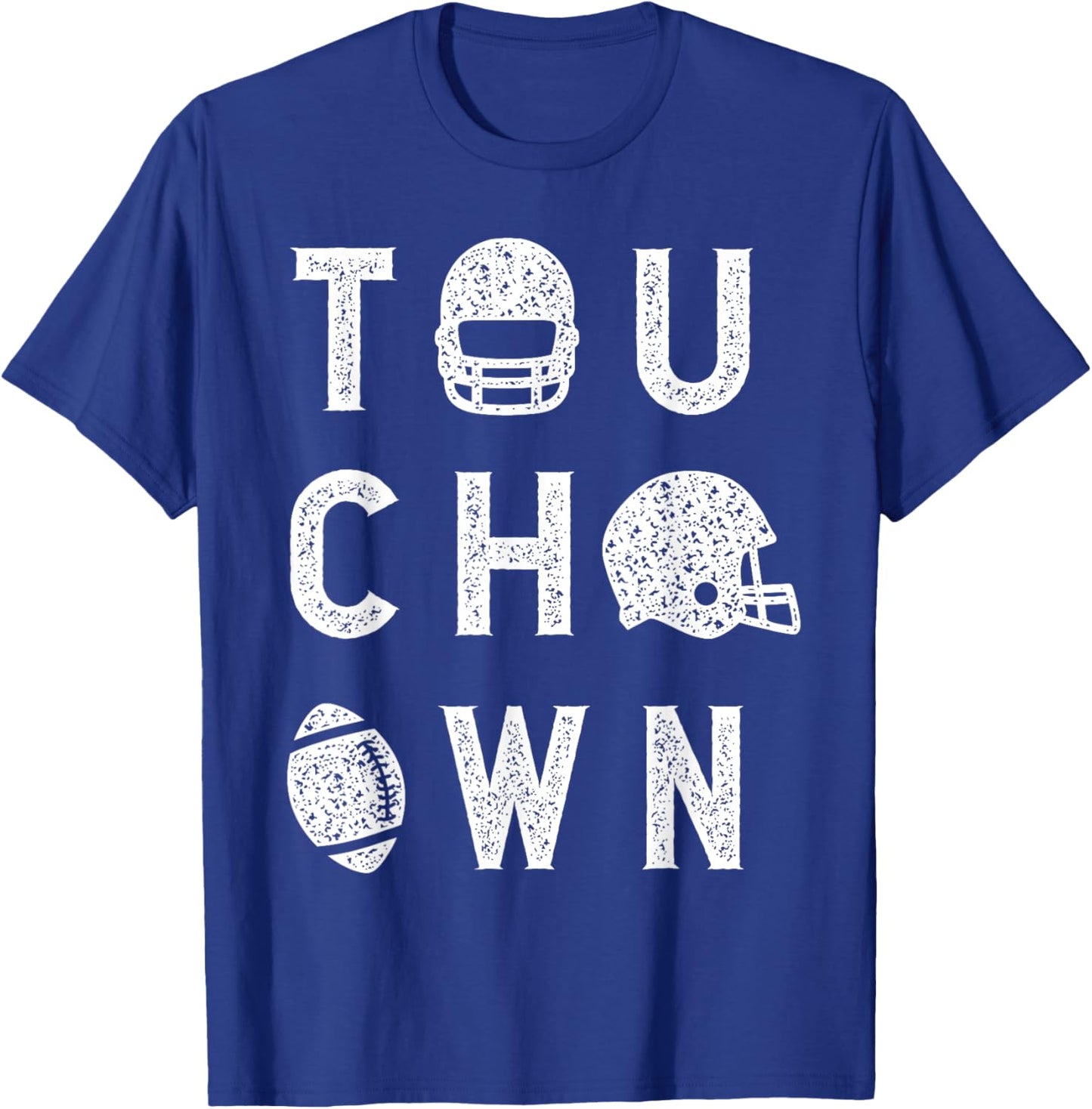 Touchdown Season American Football Game Day Thanksgiving T-Shirt - T-Shirt | Royal