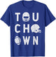 Touchdown Season American Football Game Day Thanksgiving T-Shirt - T-Shirt | Royal