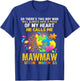 There's This Boy He Calls Me Mawmaw Autism Awareness T-Shirt - T-Shirt | Royal
