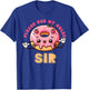 Please Use My Holes Sir Inappropriate Funny Donut Embarrass T-Shirt - T-Shirt | Royal