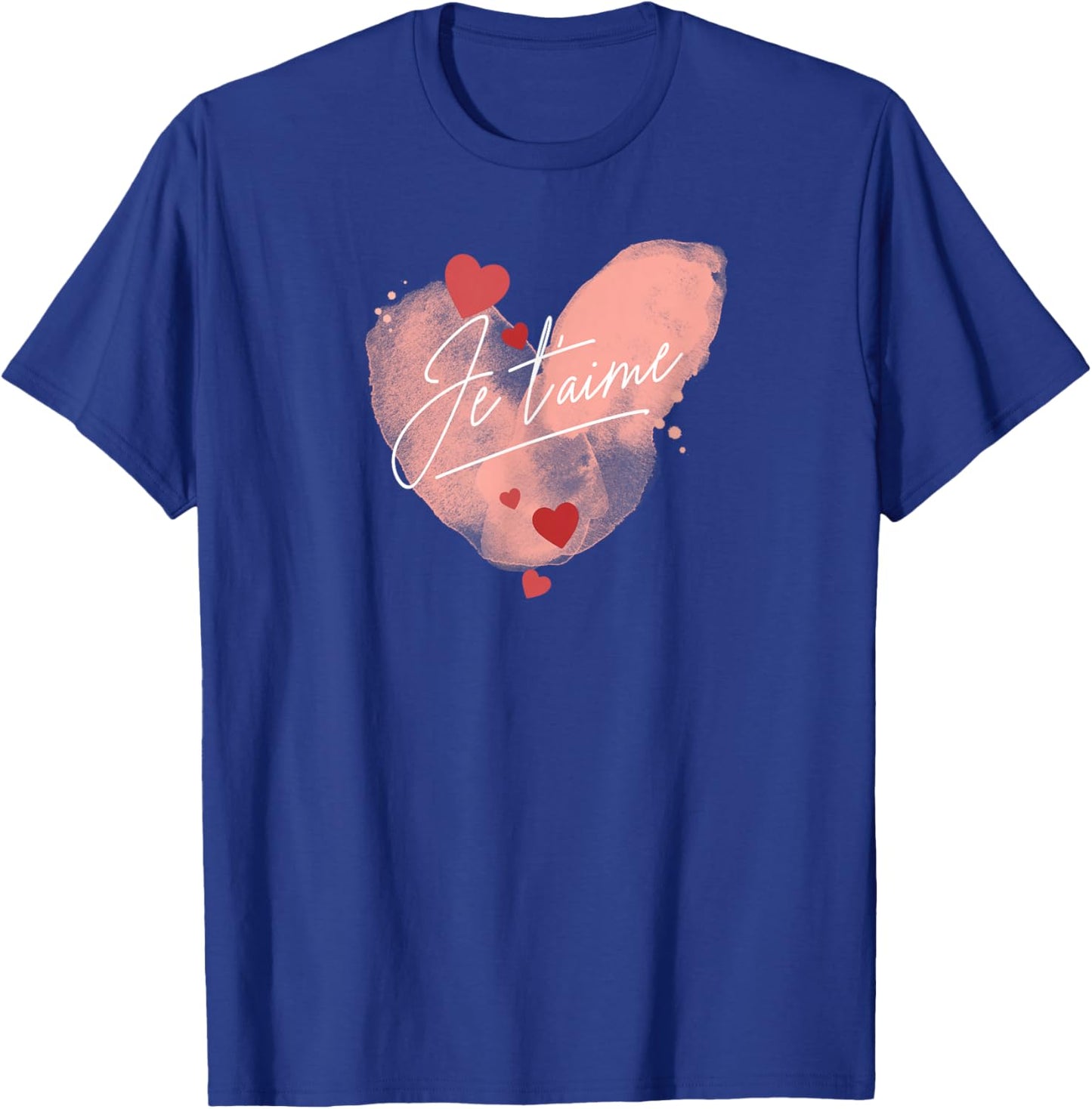"Je t'aime" an elegant declaration of love, I love you T-Shirt - T-Shirt | Royal