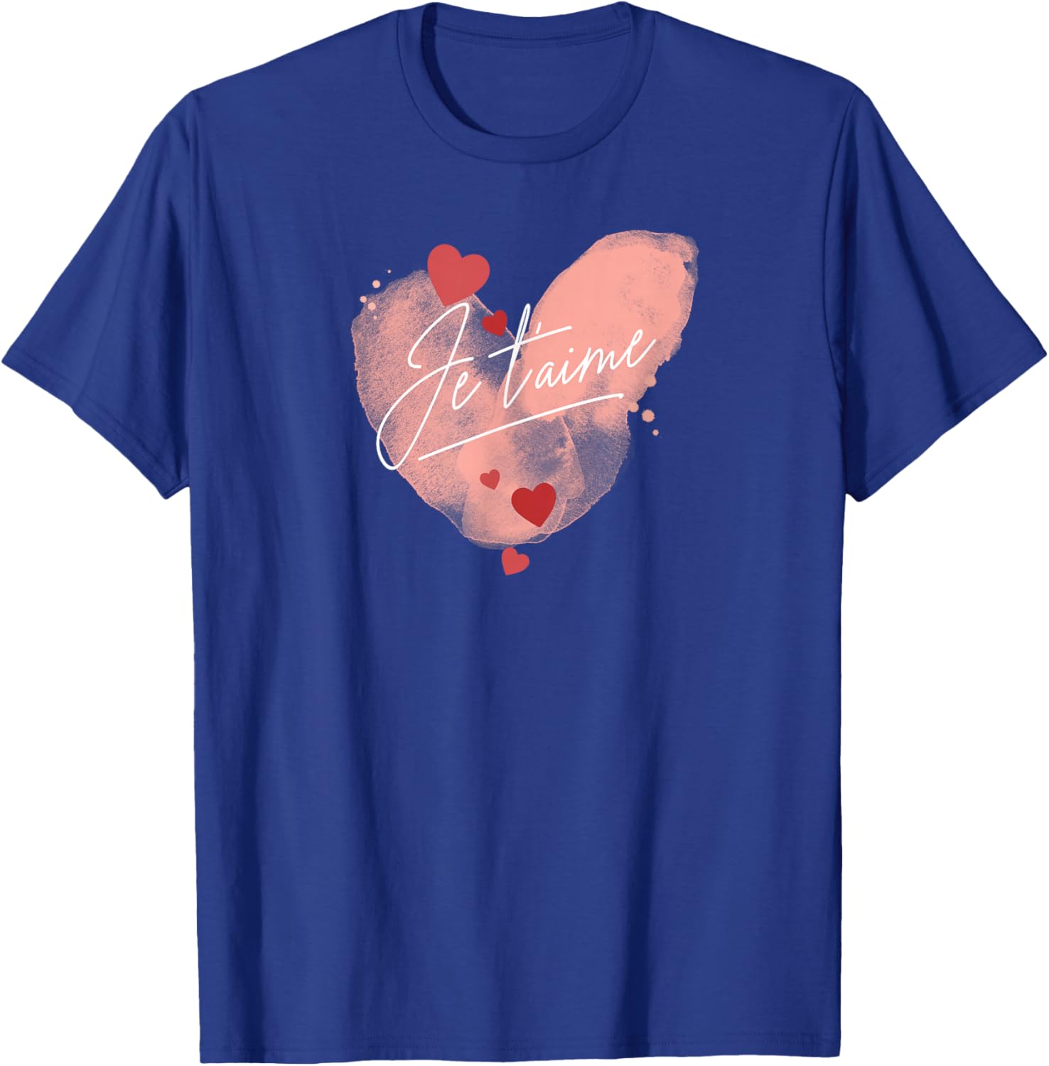 "Je t'aime" an elegant declaration of love, I love you T-Shirt - T-Shirt | Royal