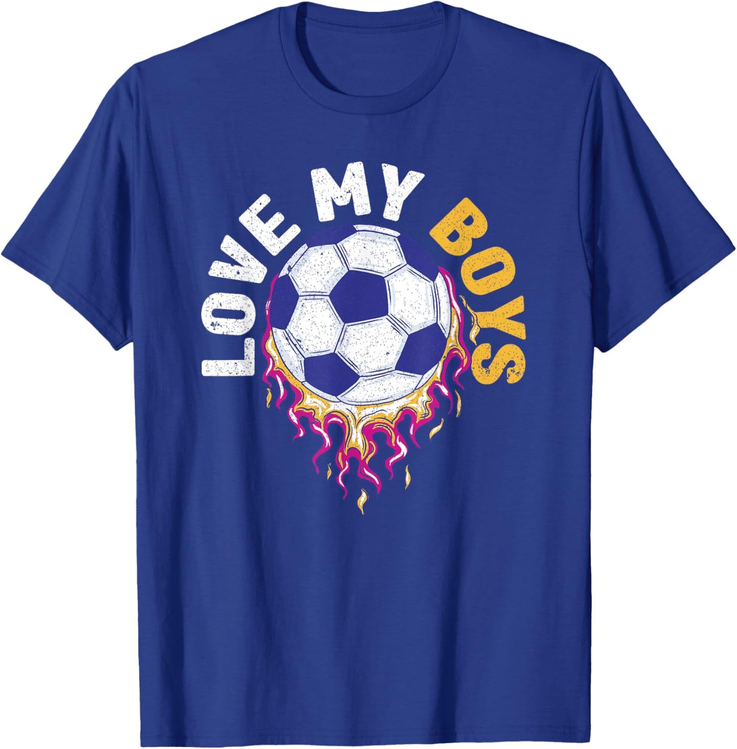 Soccer Mom Soccer Dad T-Shirt - T-Shirt | Royal