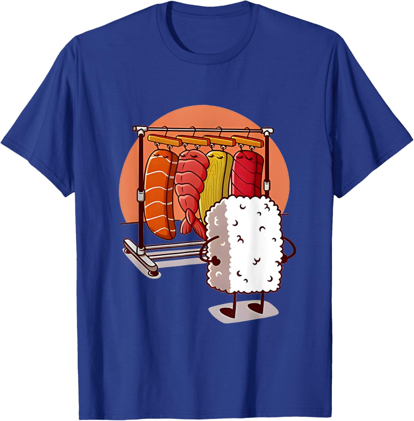 Which One Should I Wear Today Washed Sushi Japanese Food T-Shirt - T-Shirt | Royal