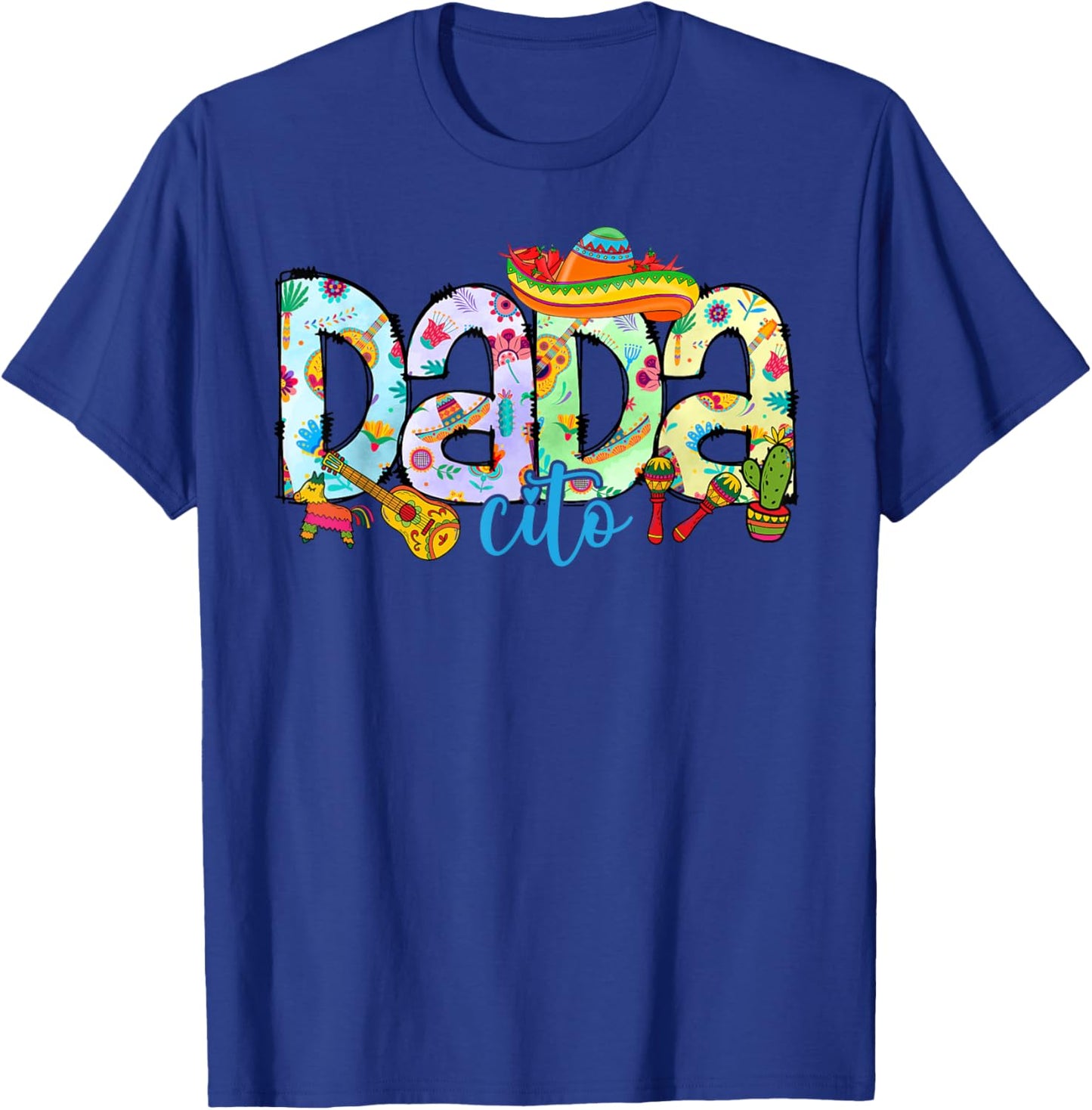 Cinco de Mayo Family Matching Shirt, Mamacita Papacito Shirt T-Shirt - T-Shirt | Royal