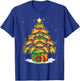 Funny Tacos Christmas Tree Lights & Ornaments Food Lovers T-Shirt - T-Shirt | Royal