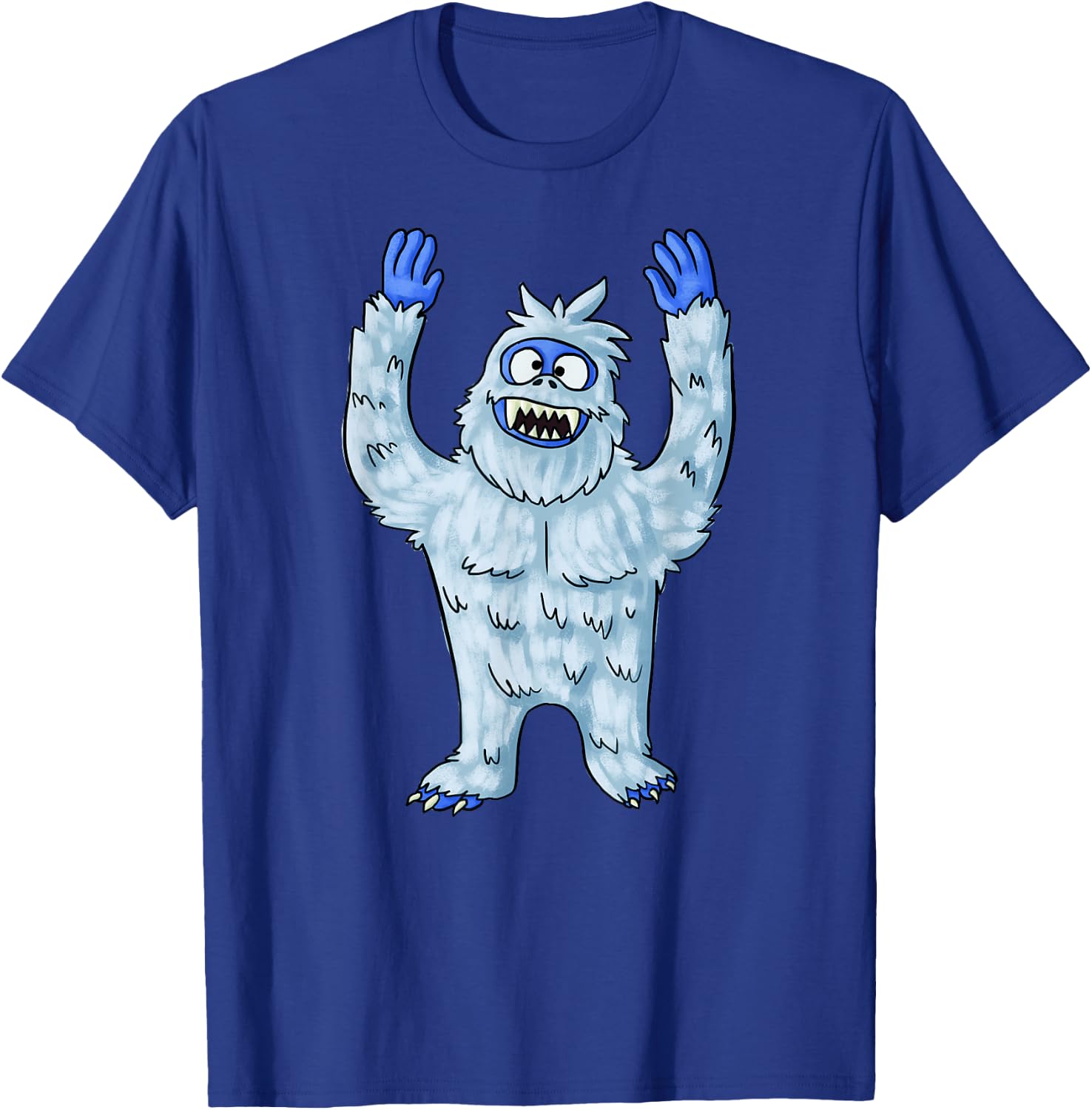 Abominable Snow Monster Christmas Abominable Snowman T-Shirt - T-Shirt | Royal