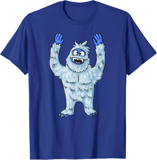 Abominable Snow Monster Christmas Abominable Snowman T-Shirt - T-Shirt | Royal