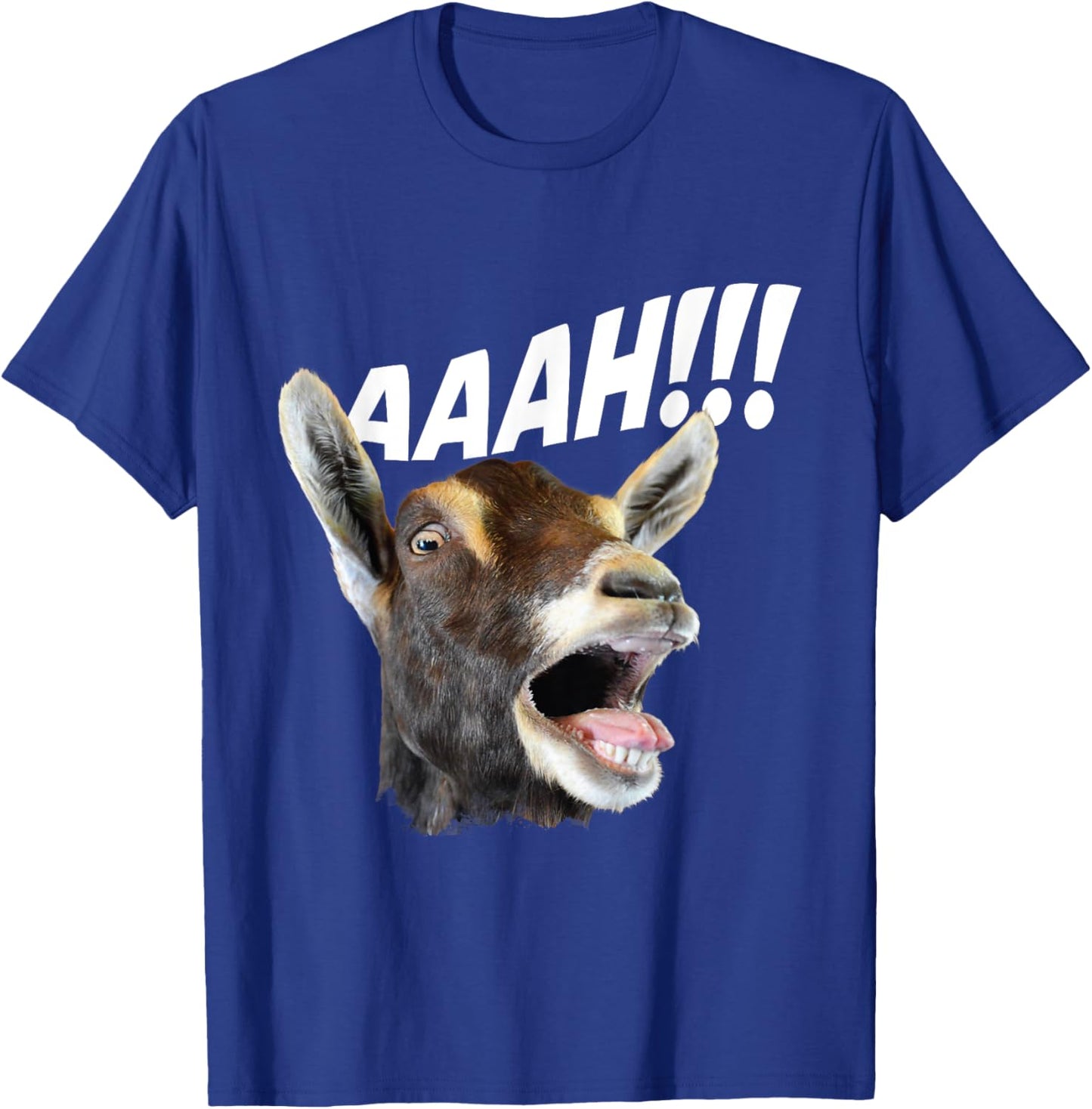 Aaah - Goat Whisperer Rancher Farm Animal Farmer Halloween T-Shirt - T-Shirt | Royal