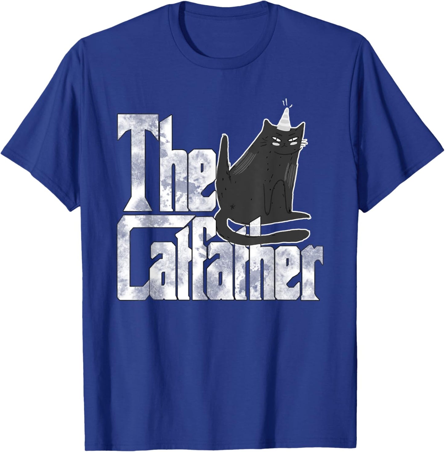 Cat Dad The Catfather Cheeky Birthday Cat Father Kitty Daddy Women T-Shirt - T-Shirt | Royal