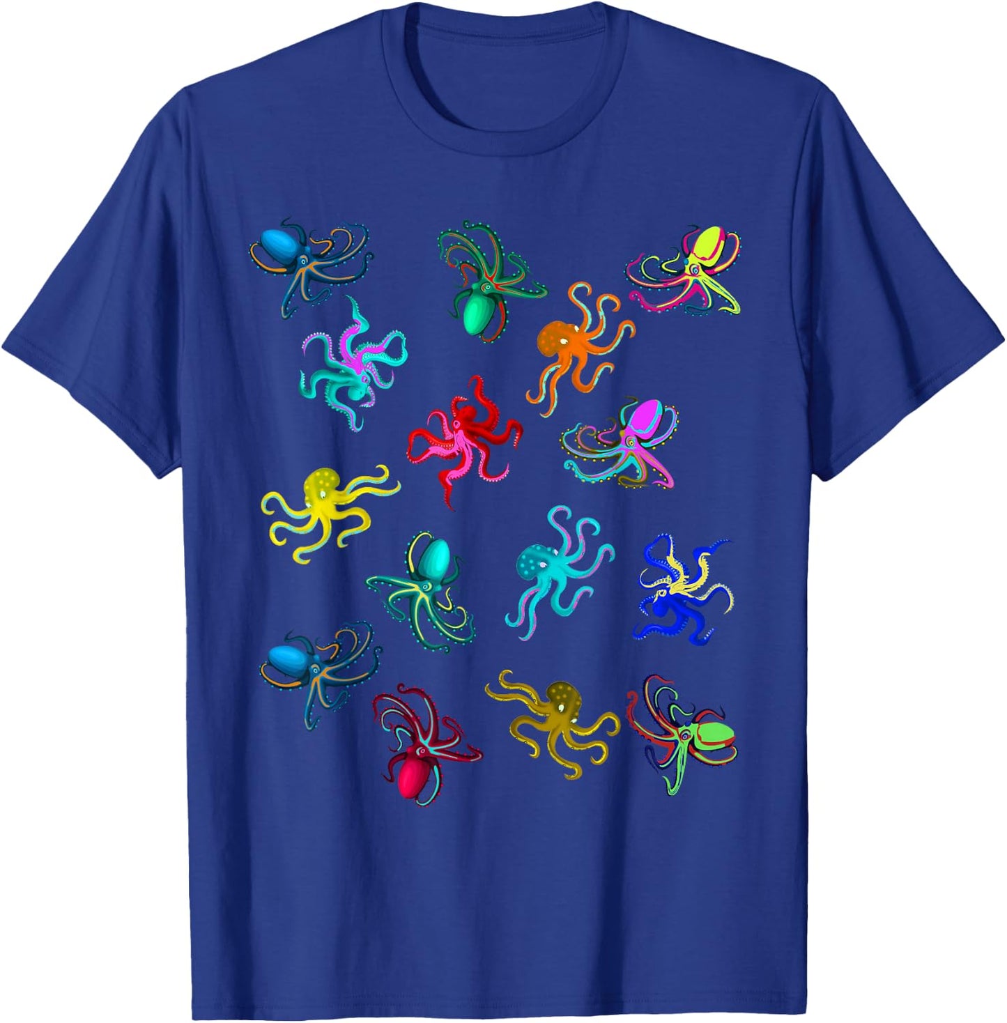 Octopus - Octopus T-Shirt - T-Shirt | Royal