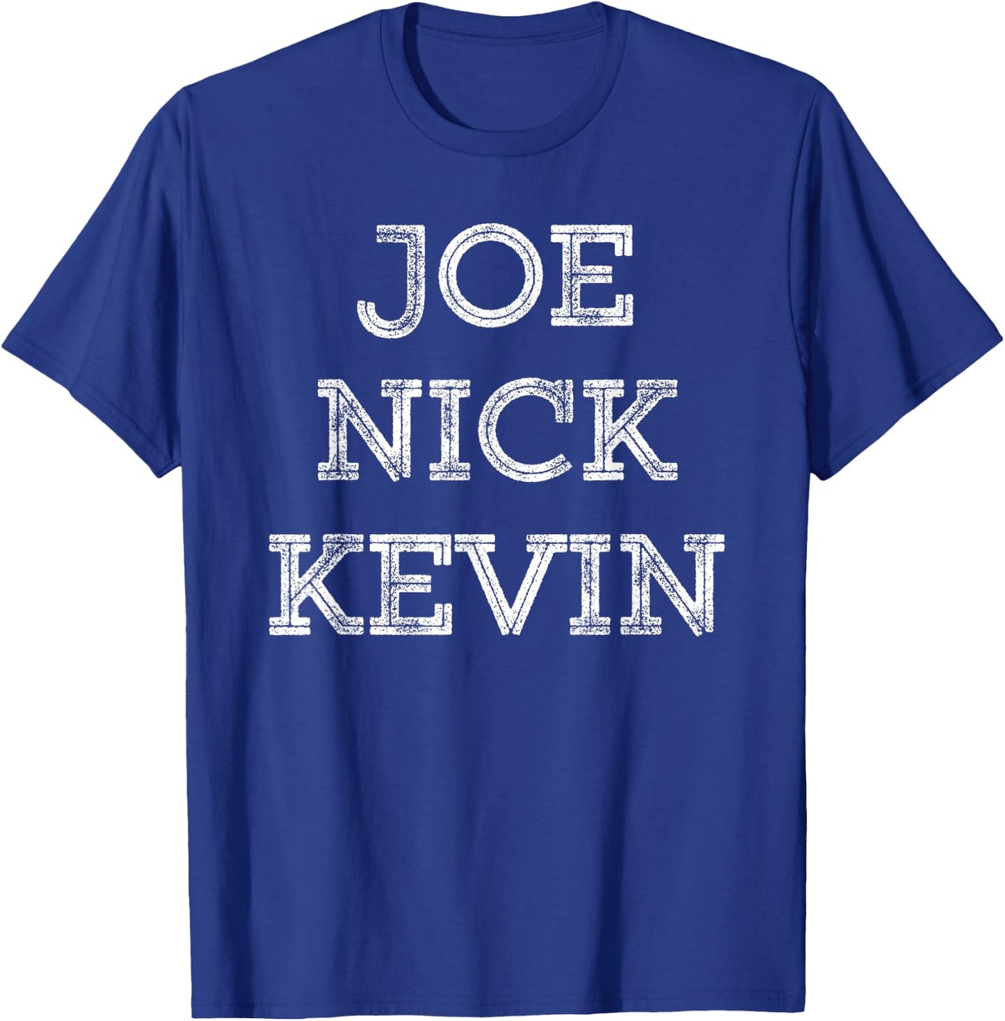 Joe Nick Kevin - List T-Shirt - T-Shirt | Royal