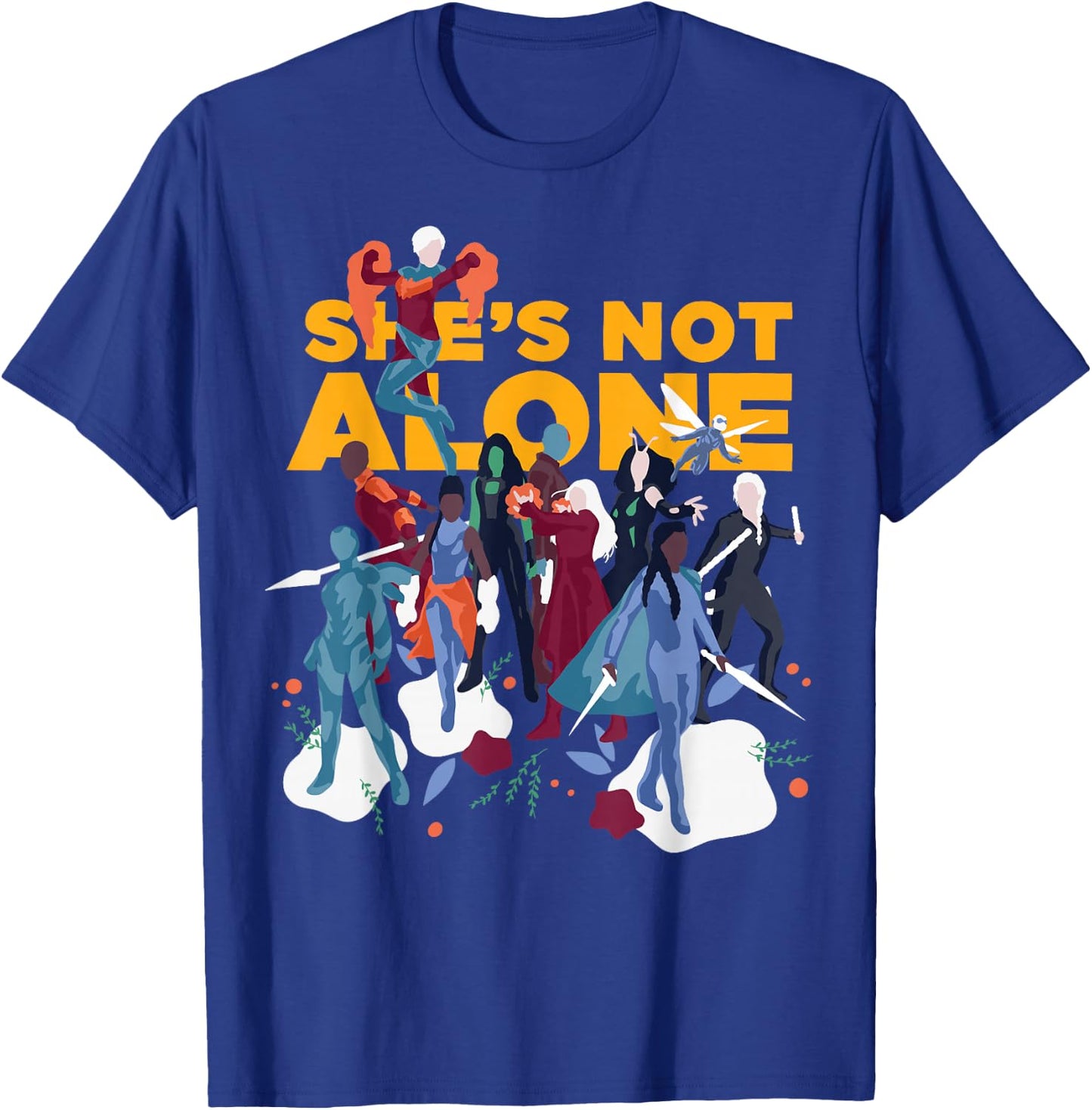 Marvel Avengers: Endgame She's Not Alone T-Shirt - T-Shirt | Royal