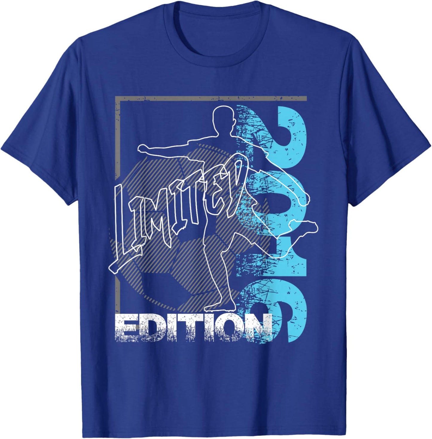 Limited Edition 2016 Limited Edition Football Birthday 2016 T-Shirt - T-Shirt | Royal