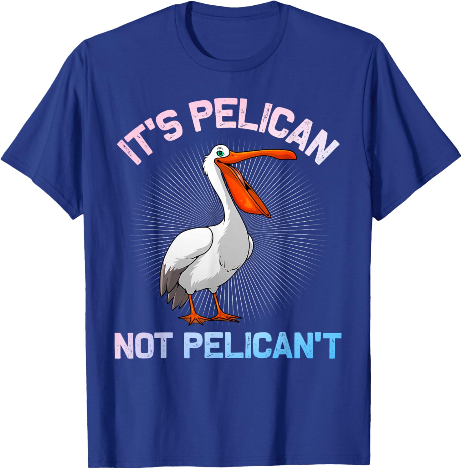 Cool Pelican Art Women Animal Bird Lover Pelican T-Shirt - T-Shirt | Royal