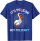 Cool Pelican Art Women Animal Bird Lover Pelican T-Shirt - T-Shirt | Royal