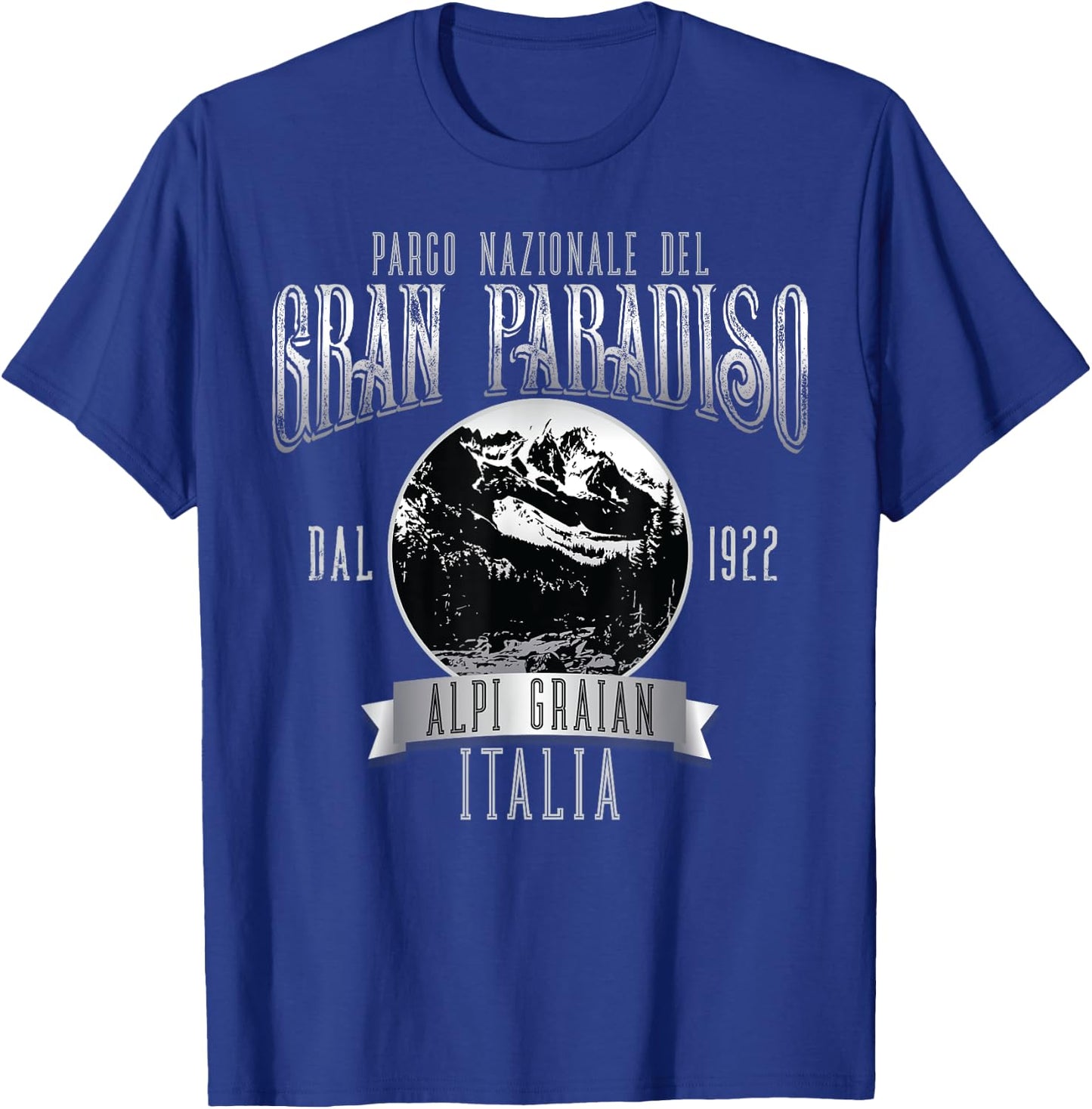Gran Paradiso National Park Graian Alps Italy Souvenir T-Shirt - T-Shirt | Royal