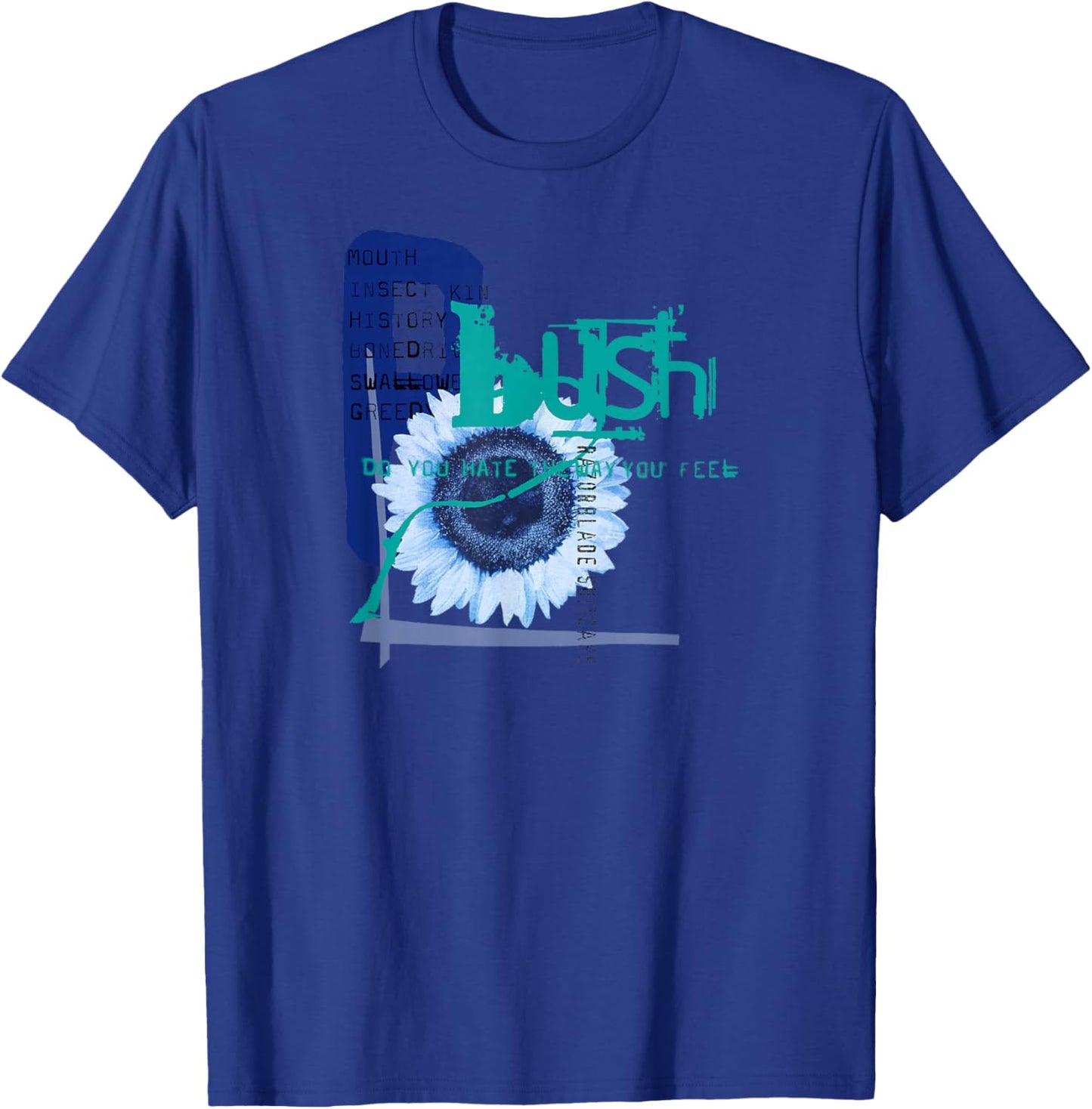 Bush – Do You Hate The Way You Feel Navy T-Shirt - T-Shirt | Royal