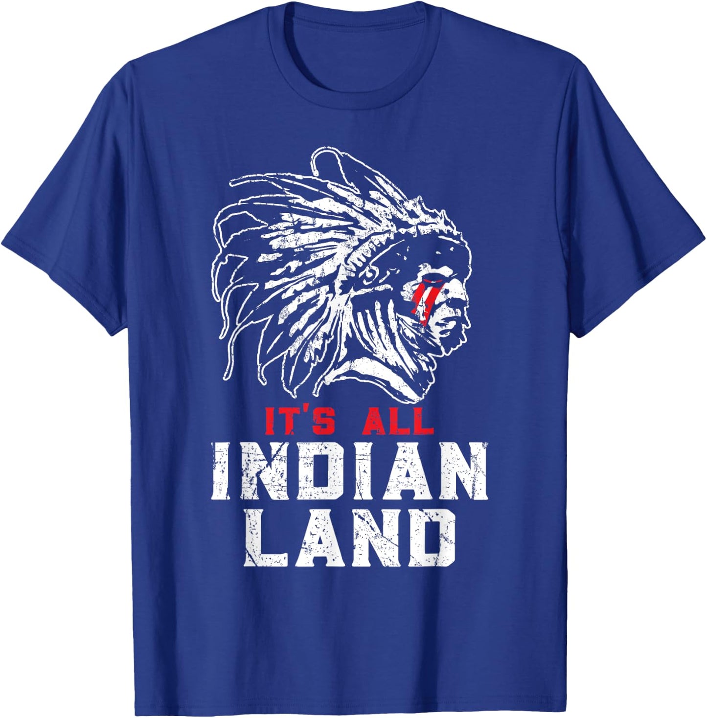 Native American All Indian Land T-Shirt - T-Shirt | Royal