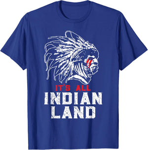 Native American All Indian Land T-Shirt - T-Shirt | Royal
