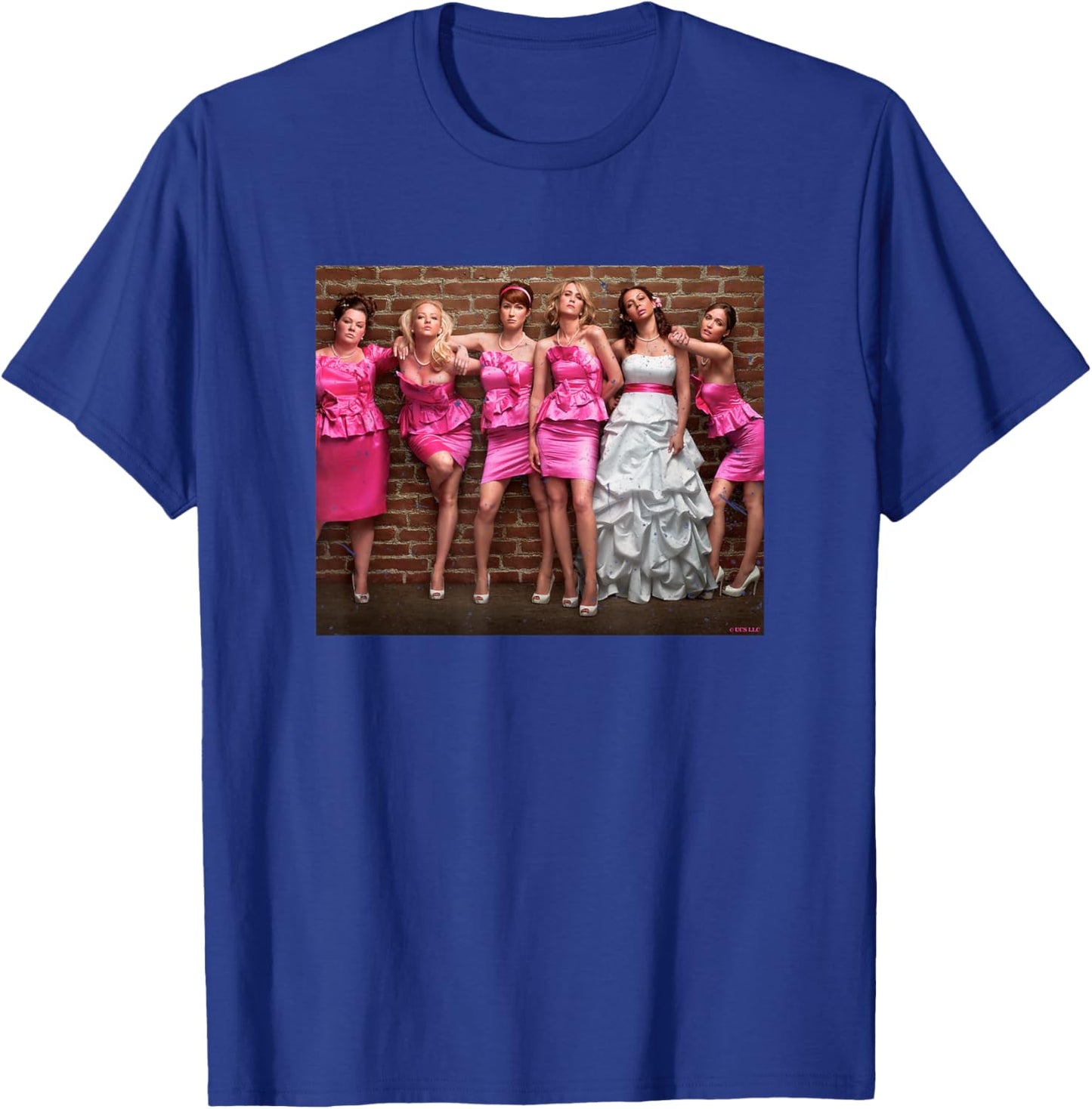 Bridesmaids Cast Vintage T-Shirt - T-Shirt | Royal