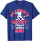 Hockey Player Ice My Favorite Hockey Player Calls Me Aunt T-Shirt - T-Shirt | Royal