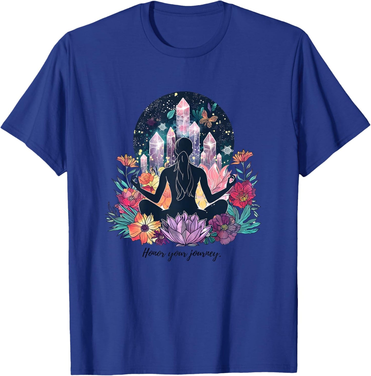 Transform Your Space with Yoga & Meditation Inspirations T-Shirt - T-Shirt | Royal