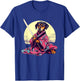 Funny Dachshund Wiener Dog Japanese Tattoo Ukiyoe Art Ninja Men Women Girls Kids T-Shirt - T-Shirt | Royal