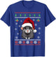 Rat Ugly Christmas Sweater Mouse Xmas for Adults Kids T-Shirt - T-Shirt | Royal