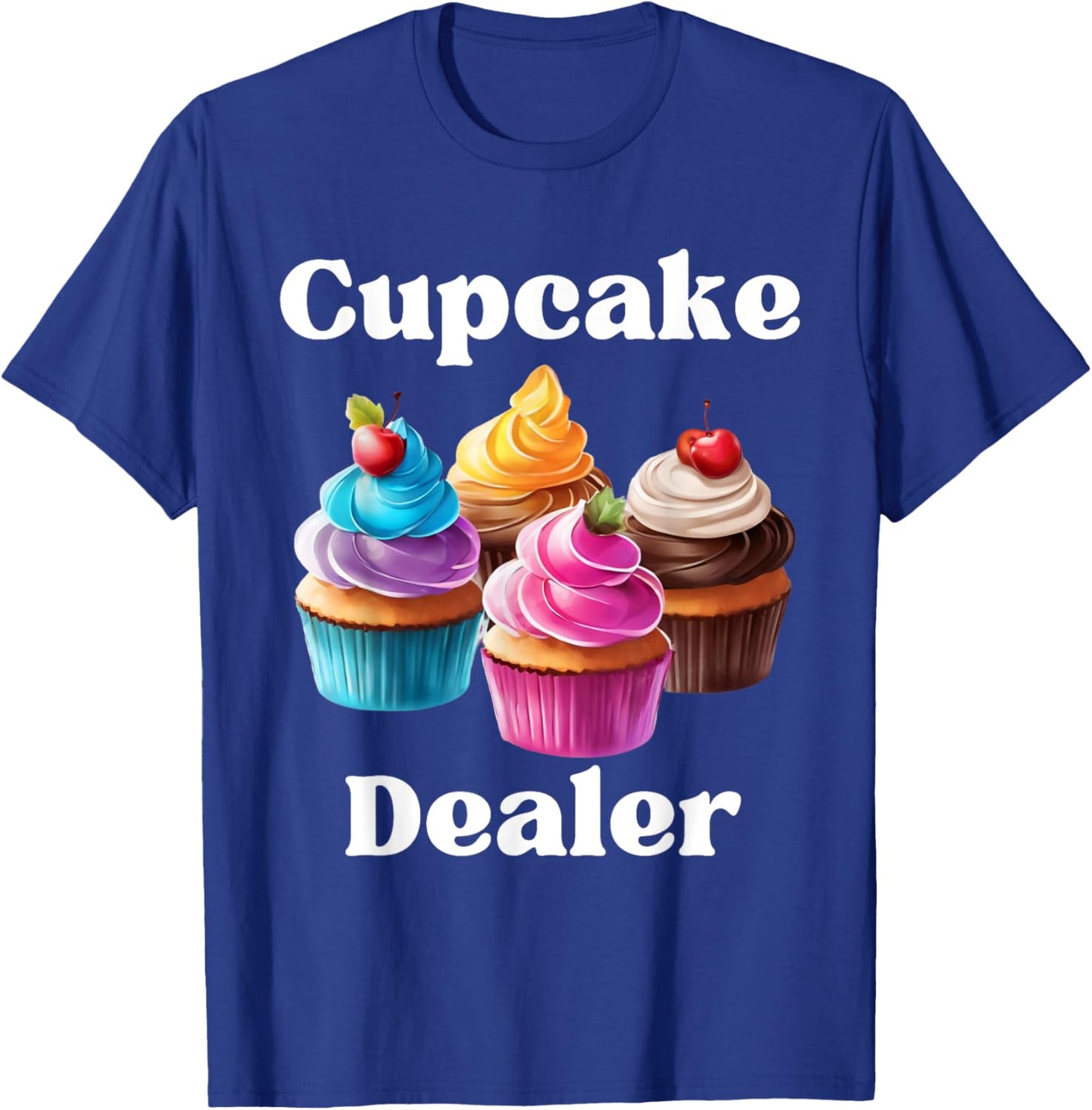 Cupcake Dealer Baker Cupcake Love T-Shirt - T-Shirt | Royal