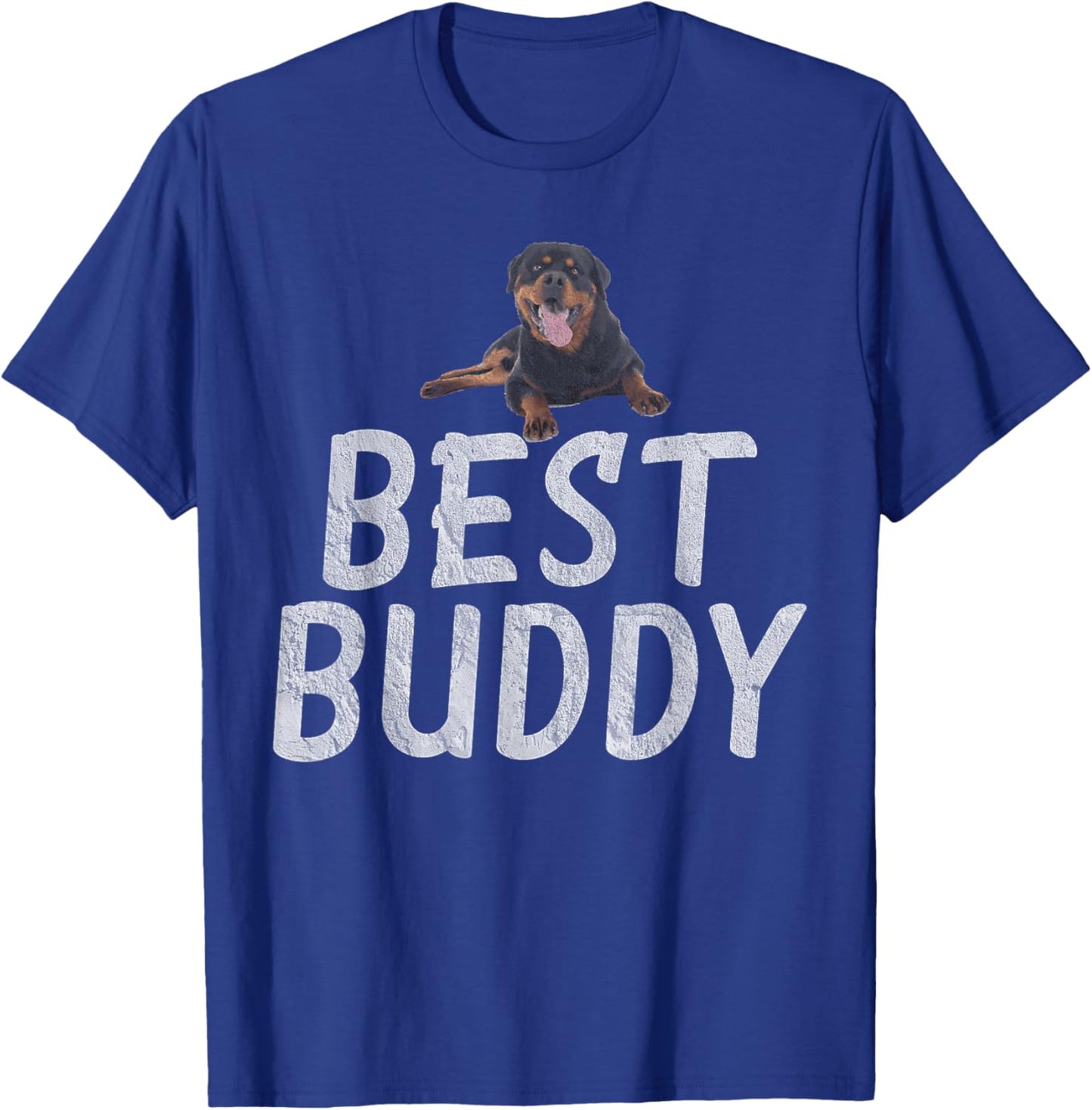 Best Buddy Rottweiler T-Shirt - T-Shirt | Royal