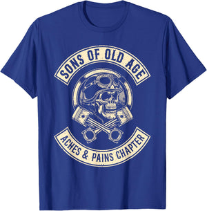 Sons Of Old Age Aches And Pains Chapter T-Shirt - T-Shirt | Royal