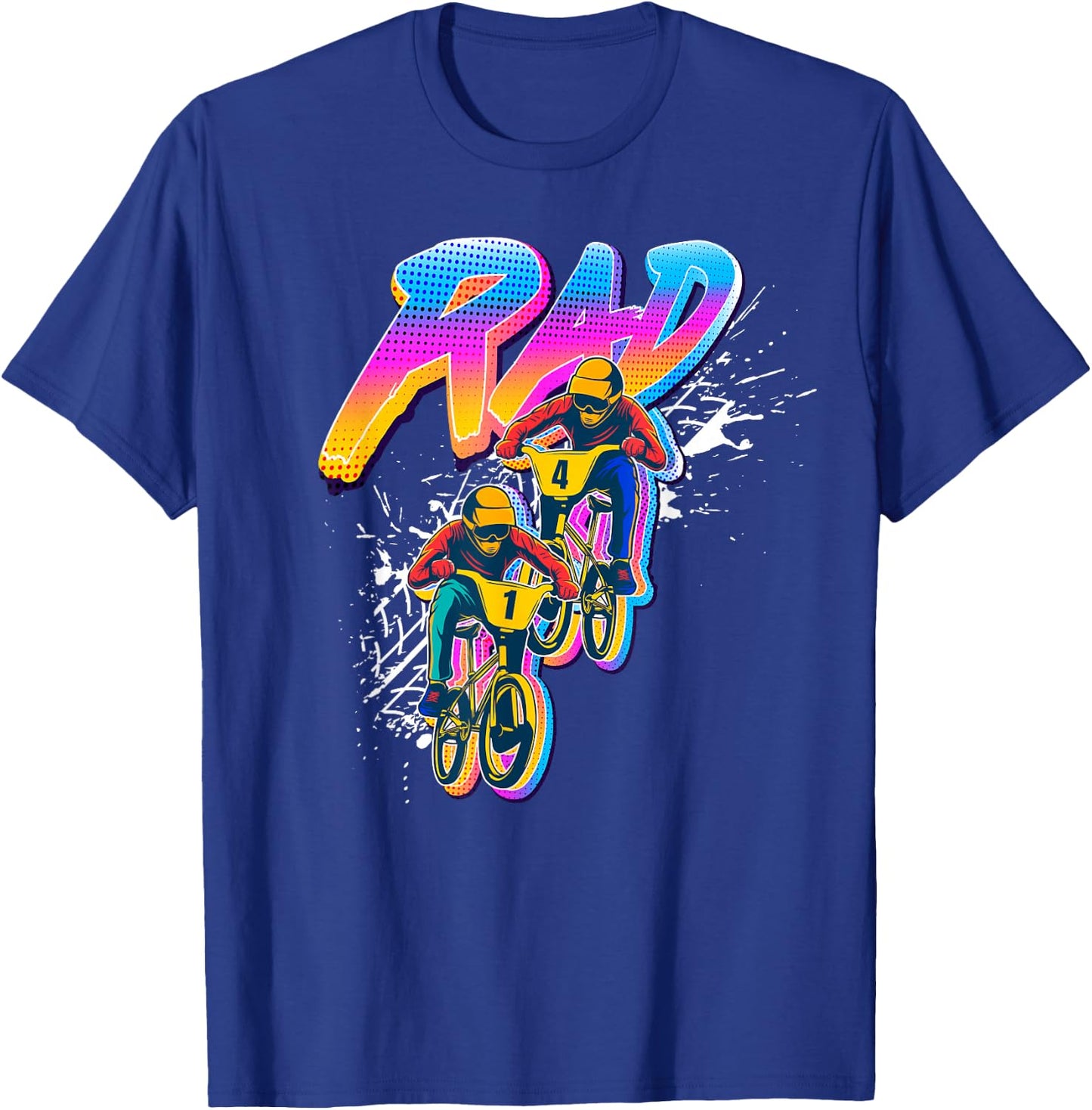 Rad BMX 80s T-Shirt - T-Shirt | Royal