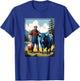 Paul Bunyan & Babe The Blue Ox By The Lake T-Shirt - T-Shirt | Royal