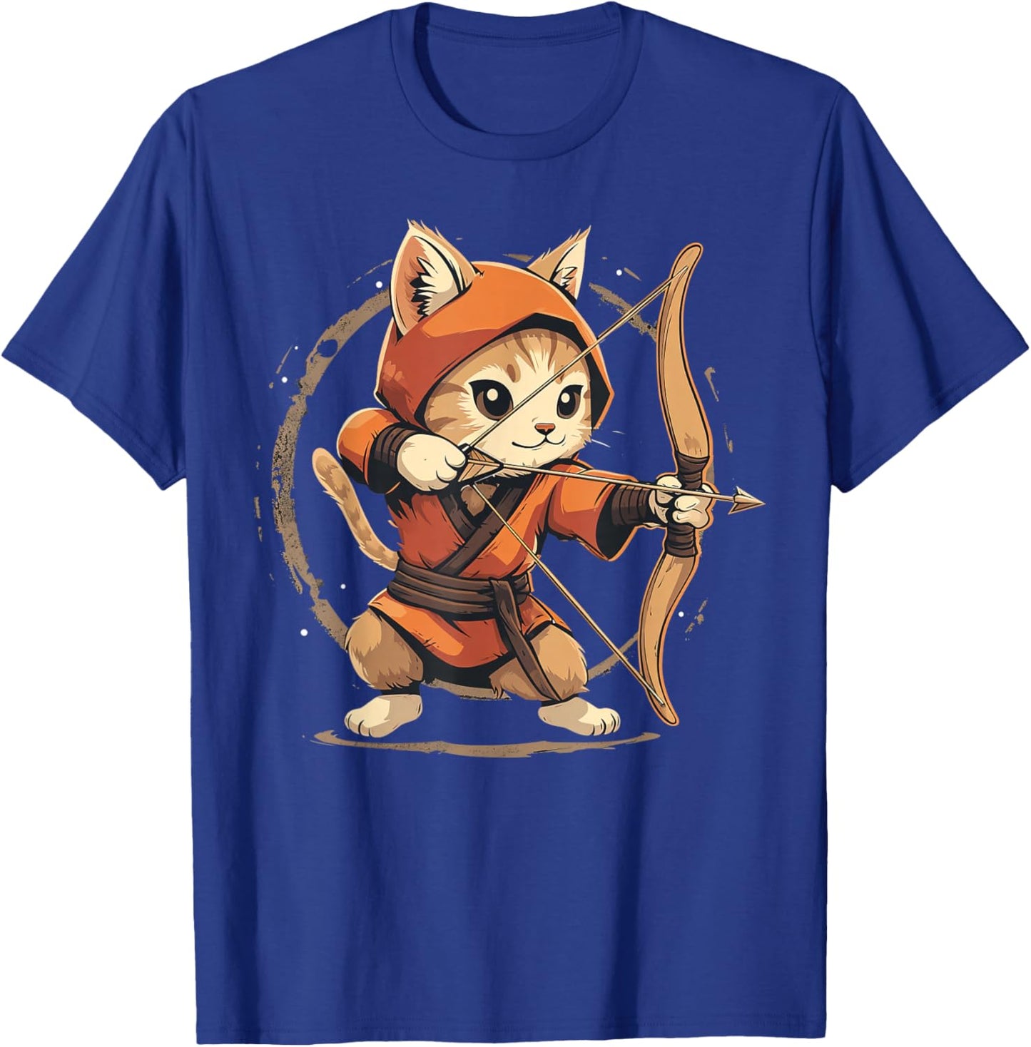 Archer Cat on Archery Women Kids T-Shirt - T-Shirt | Royal