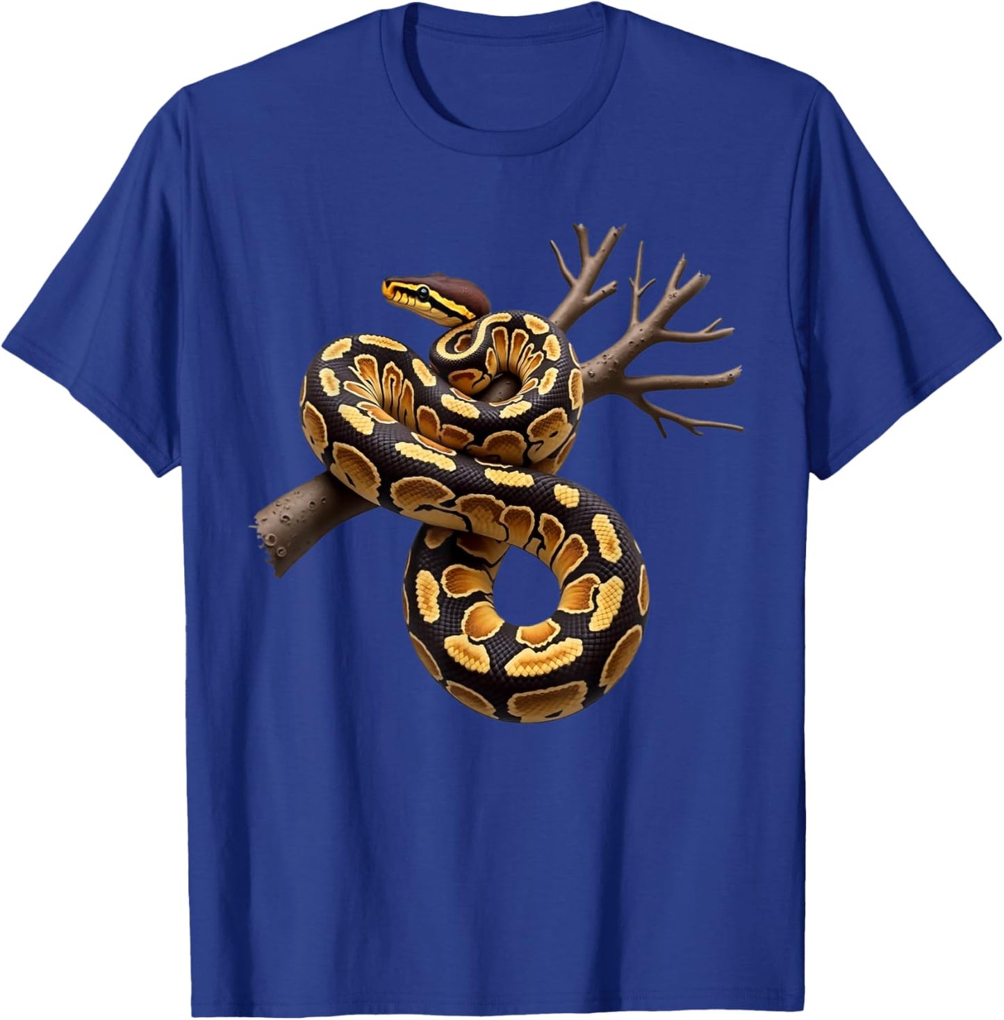Funny Ball Python Lover Balls Reptile Keeper Snake Owners T-Shirt - T-Shirt | Royal