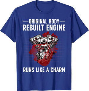 Open Heart Surgery Art Men Women After Transplant Recovery T-Shirt - T-Shirt | Royal