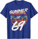 55th Birthday T Shirt Summer of 69 Gift Mom Daddy T-Shirt - T-Shirt | Royal
