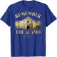 Remember The Alamo Souvenir History Alamo T-Shirt - T-Shirt | Royal