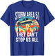 Funny Storm Area 51 They Can't Stop Us All Shirts Alien Gift T-Shirt - T-Shirt | Royal