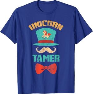Circus Carnival Unicorn Tamer Birthday T-Shirt - T-Shirt | Royal