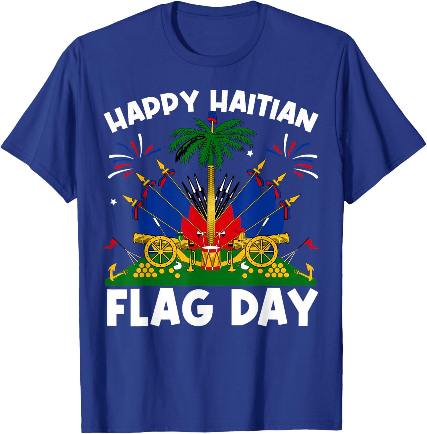 Haitian Flag Day Men Women Kids T-Shirt - T-Shirt | Royal