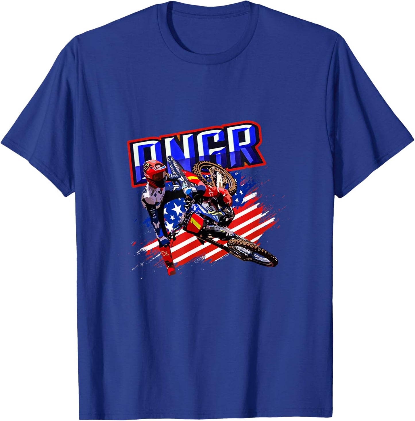 Super-Motocross Haiden-Deegs-Danger 2024 2025 T-Shirt - T-Shirt | Royal