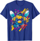 Bee Robot Beekeeping Bees Funny T-Shirt - T-Shirt | Royal