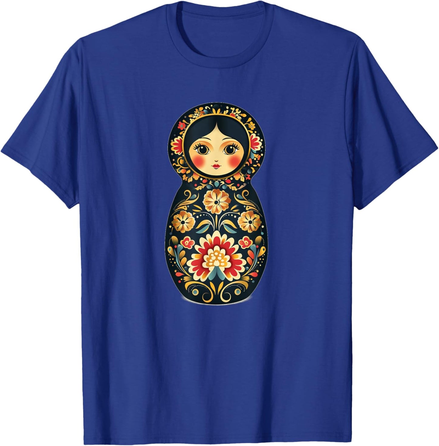 Funny Russian Matryoshka doll costume T-Shirt - T-Shirt | Royal