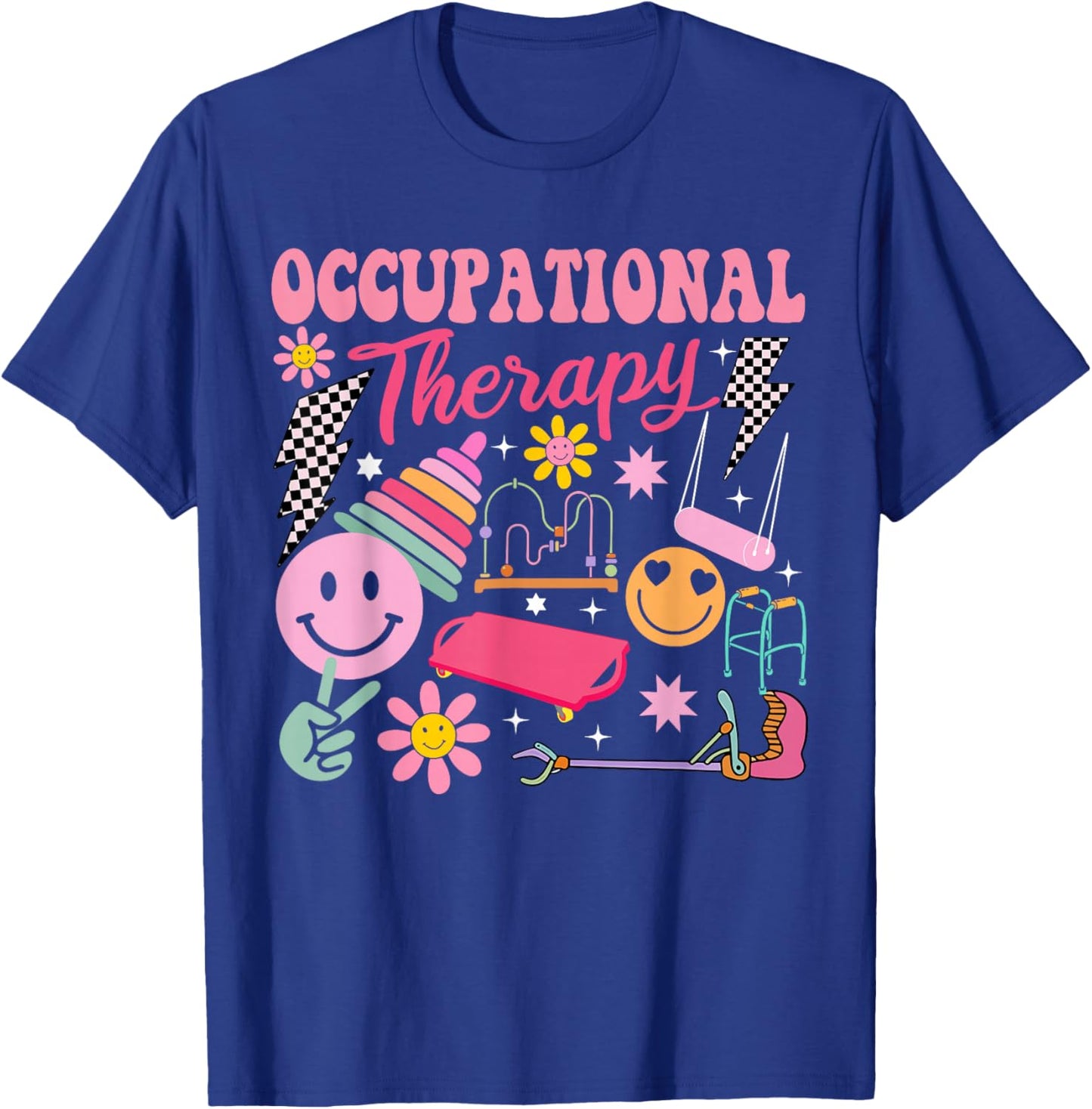 Occupational Therapy -OT Therapist OT Month Design idea T-Shirt - T-Shirt | Royal