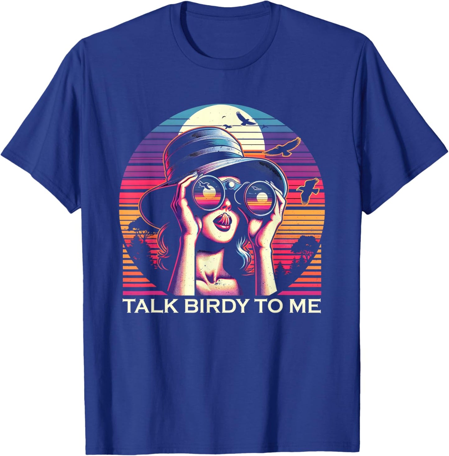 Talk Birdy To Me T-Shirt - T-Shirt | Royal